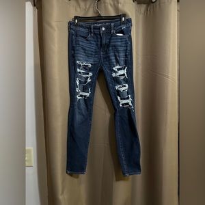 American Eagle high-rise jegging.